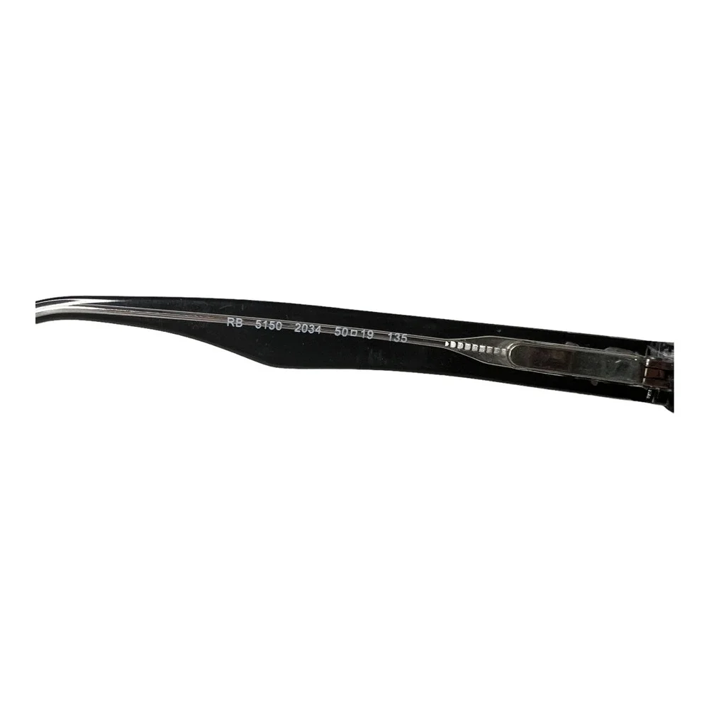 Ray-Ban RB5150 2034 Sunglasses Glasses Frames Rectangular Black‎ Clear H3539